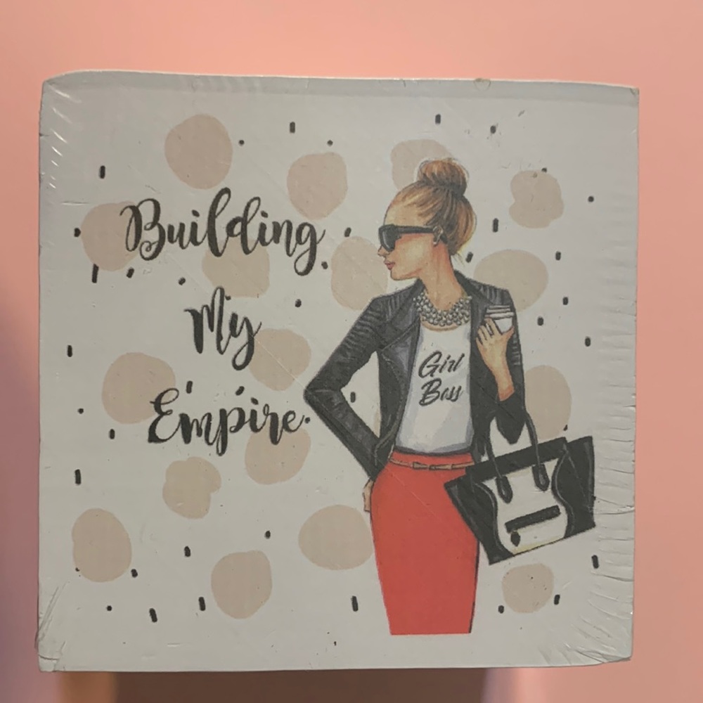 Rongrong Collection  Home Decor. Building  My Empire 800 pages Note pad